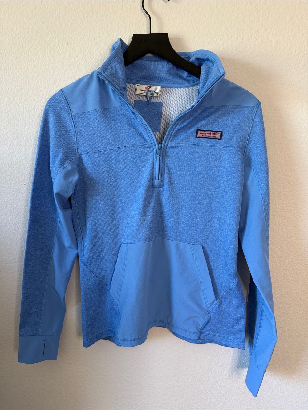 Vineyard Vines  Blue Quarter-Zip Pullover
